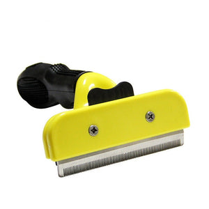 Pet Dog Comb Stainless Steel For Fur Cleaning Hair Removal Brush Cat Grooming Combs Tool Soft Handle Pets Supplier Accessories