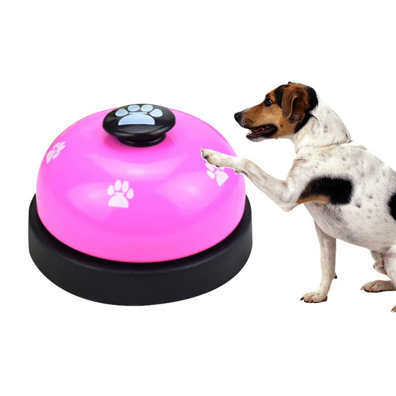 New Pet Call Bell Toy for Dog Interactive Pet Training Bell Toys Cat Kitten Puppy Food Feed Reminder Feeding Ringer